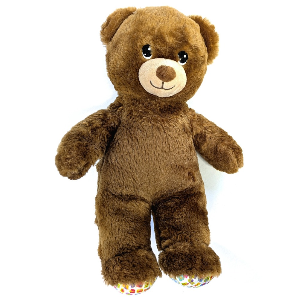 BABW Build-A-Bear Workshop Happy Birthday Teddy Bear Plush 17" Stuffed Animal